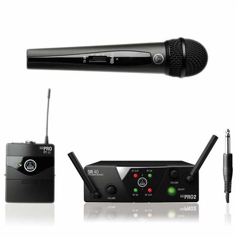 AKG WMS 40 Mini Dual Kablosuz Vokal/Enstruman Mikrofon