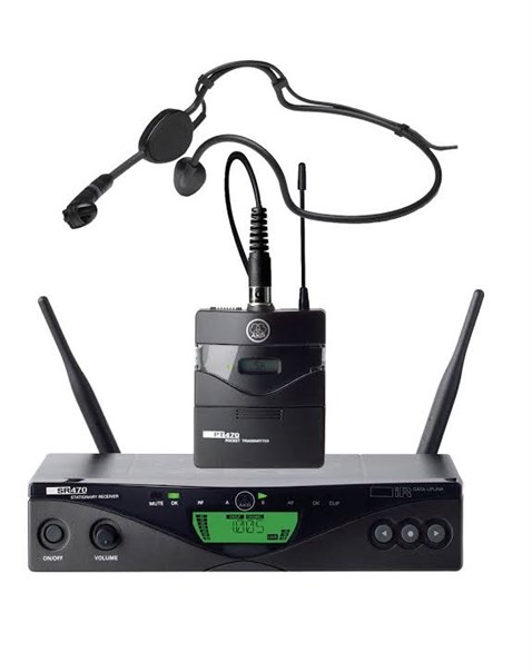 Akg WMS470 SPORTS SET Professional Wireless Headset Microphone System
