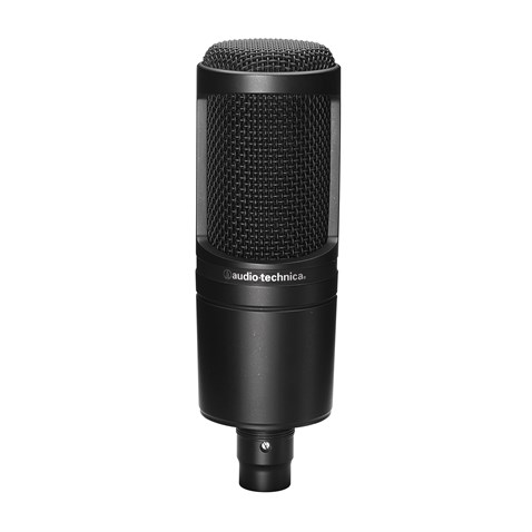 Audio Technica AT2020 Cardioid condenser large diaphragm microphone