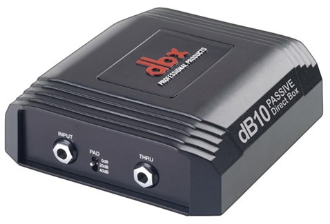 Dbx dB10  Pasif Direct Box