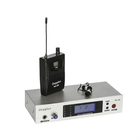Doppler ME-500 UHF Dijital İn-ear Kulak İçi Telsiz Monitör Seti