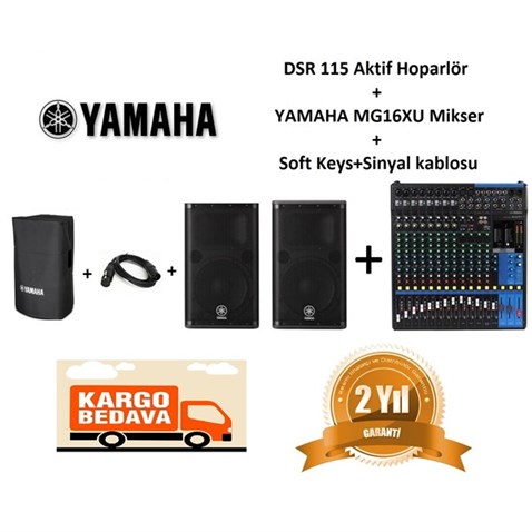 Fırsat Paketi - Yamaha Profesyonel Ses Sistemi