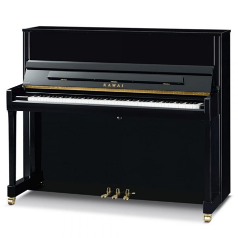KAWAI K-15E M/PEP Siyah Duvar Piyanosu (Tabure ve Kulaklık Hediyeli)