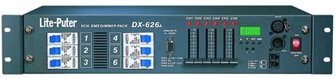 Lite Puter DX 626-6 Kanal Dimmer Pack