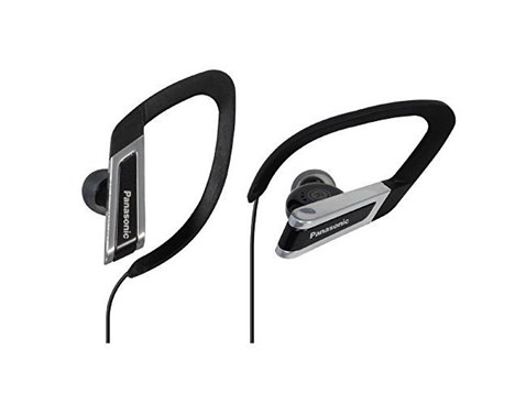 Panasonic RP-HS200E-K Suya Dayanklı Kablolu Sporcu  Kulaklık (Siyah)