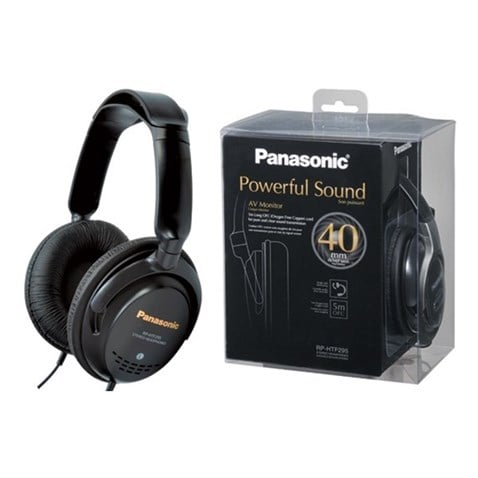 Panasonic RP-HTF295E-K Kulak Üstü Kapalı TV Kulaklık