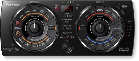 Pioneer RMX 500 Multi FX unit with one-handed control of multiple parameters