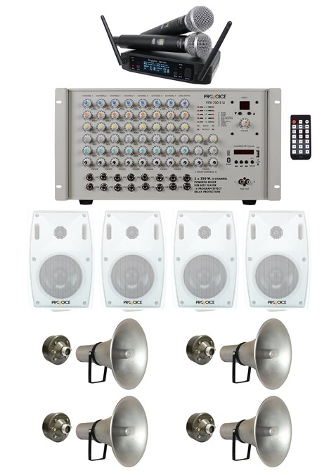 Provoice Cami İç Dış Ses Sistemi Büyük Paket-1