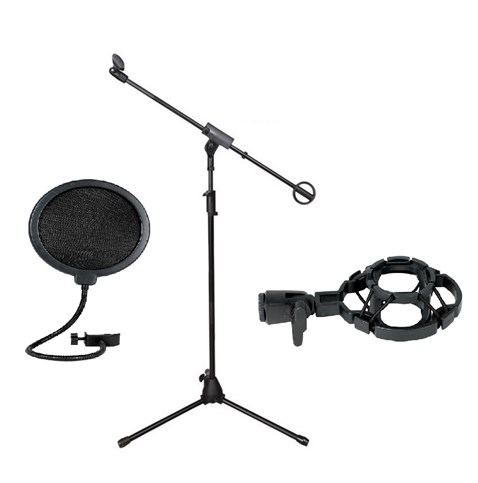 Provoice Set-1 Mikrofon Standı + Stüdyo Pop Filtre + Shock Mount