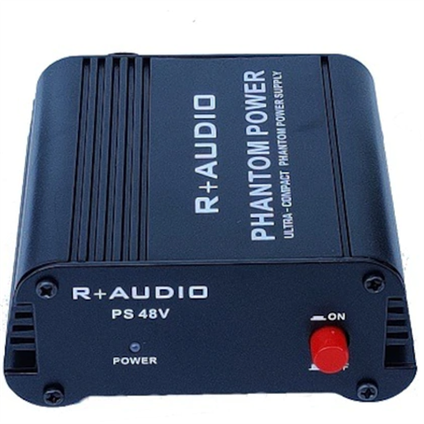 R+ Audio PS-48V Phantom +48 Güç Ünitesi