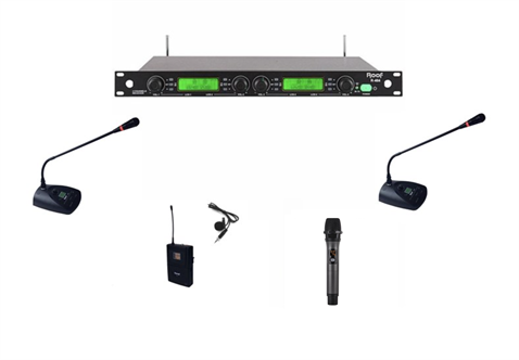 Roof R-404 Kablosuz Mikrofon Setleri