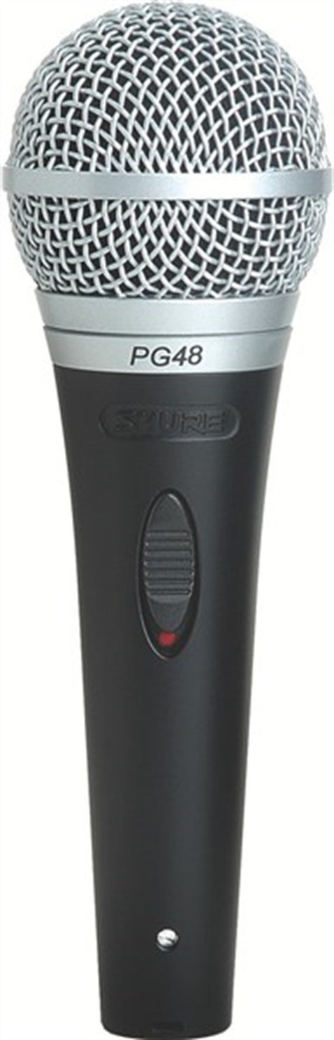 Shure PG48-XLR-B Kardioid Dinamik Mikrofon