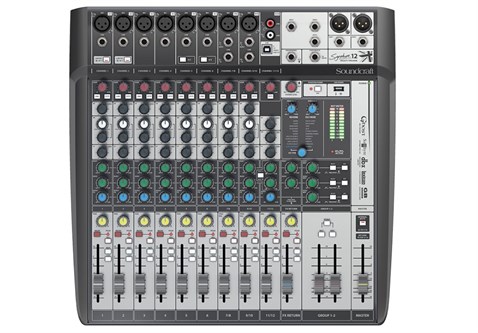 Soundcraft Signature 12 MTK High-Performance 12-input small format analogue mixer