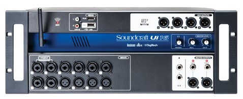 Soundcraft Ui16 Tablet/Pc Kontrollu 16-Kanal Dijital Mikser