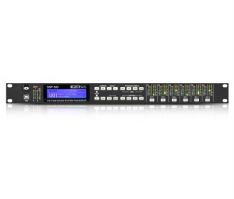 SSP Audio 4.8SP 4 Giriş 8 Çıkış Dijital Sistem İşlemcisi